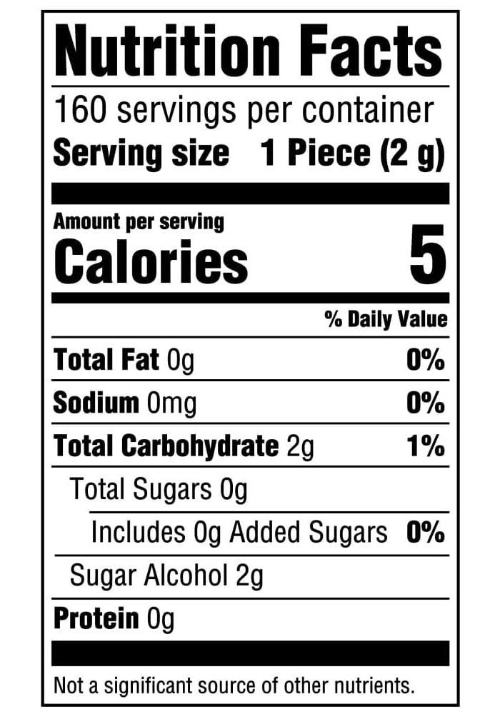 ORBIT علكة أوربت بيضاء بنكهة النعناع خالية من السكر - 4 عبوات - Image 2