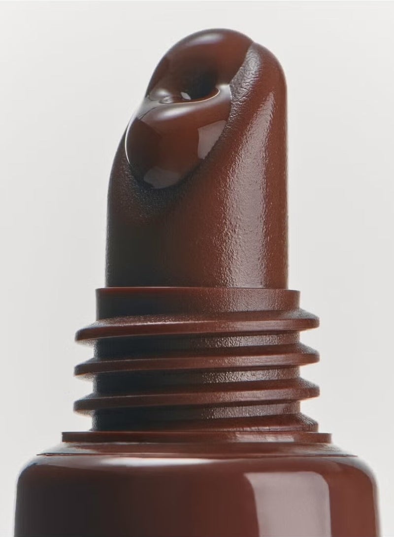 rhode Peptide Lip Color Silicone Phone Case, Phone Back Adhesive Lip Holder, Liquid Silicone Camera Protection Case and Lip Balm Design, Suitable for IPhone 15 Pro - Espresso - Image 3