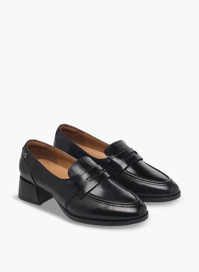 DUCHINI Women Block Heel Loafers