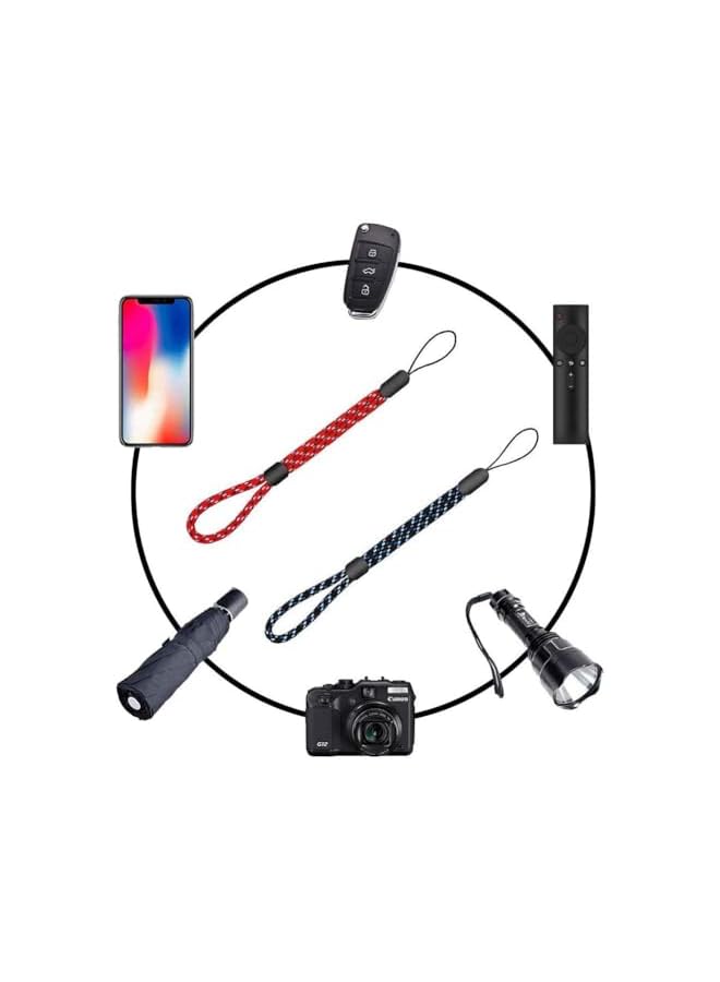 Green Tiger 6 PCS Multi-Color Adjustable Hand Wrist Straps Lanyard Nylon Lanyard with Movable Button for Phone Camera GoPro PSP Keys USB Flash Drive Wallet ID Name Tag Badge Mp3 Mp4, 8 Years - Image 5