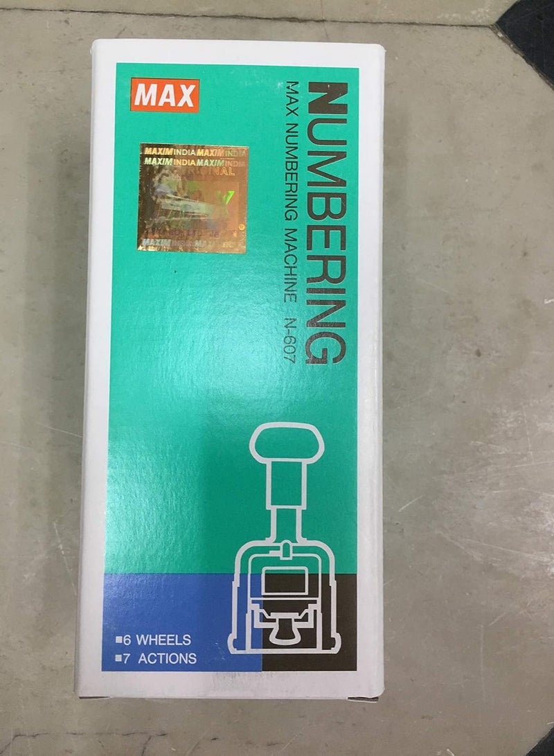ماكس Max Numbering Machine N-607 - Image 2