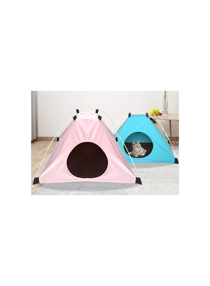 GGOOT Dog Cat Camping Tent Rain-Proof Foldable Pet Sunscreen Tent Dog House for Travel Hiking Outdoor Camp (Random Color)  - Image 5