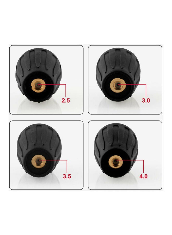 NIBEMINENT 3000PSI 1/4'' High Pressure Rotating Motor Nozzle Black - Image 5