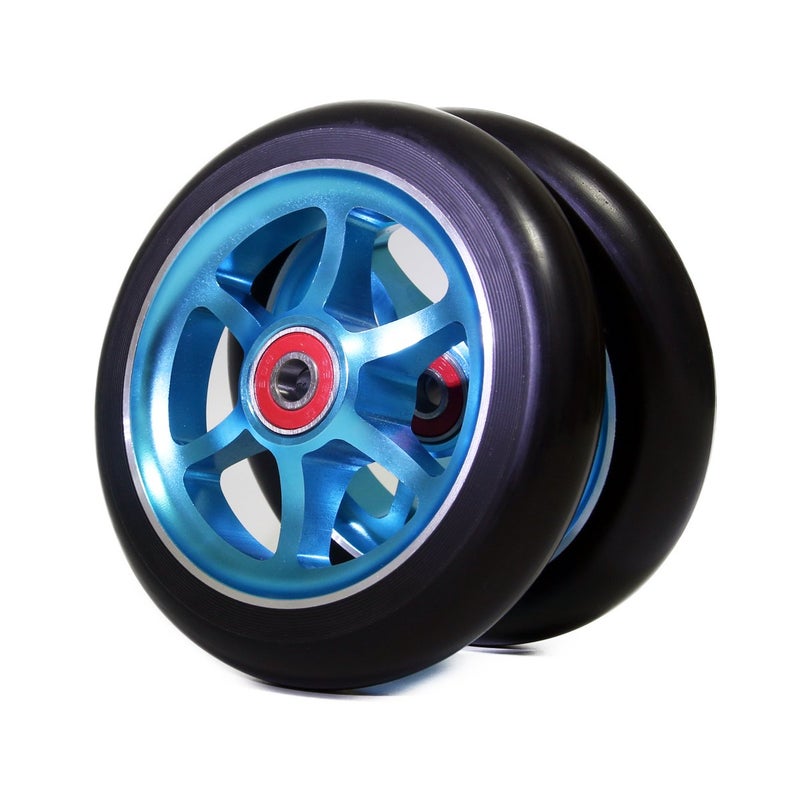 2Pcs 120mm Pro Scooter Wheels with Abec 9 Bearings for MGPRazorLucky Pro Scooters