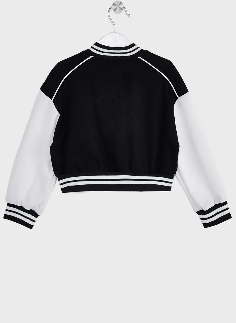 Pinata Girls Baseball Jacket And Skirt Set