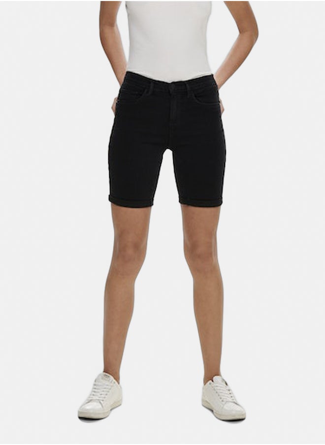 ONLY Onlrain Life Mid Long Dnm Shorts Noos  - Image 4