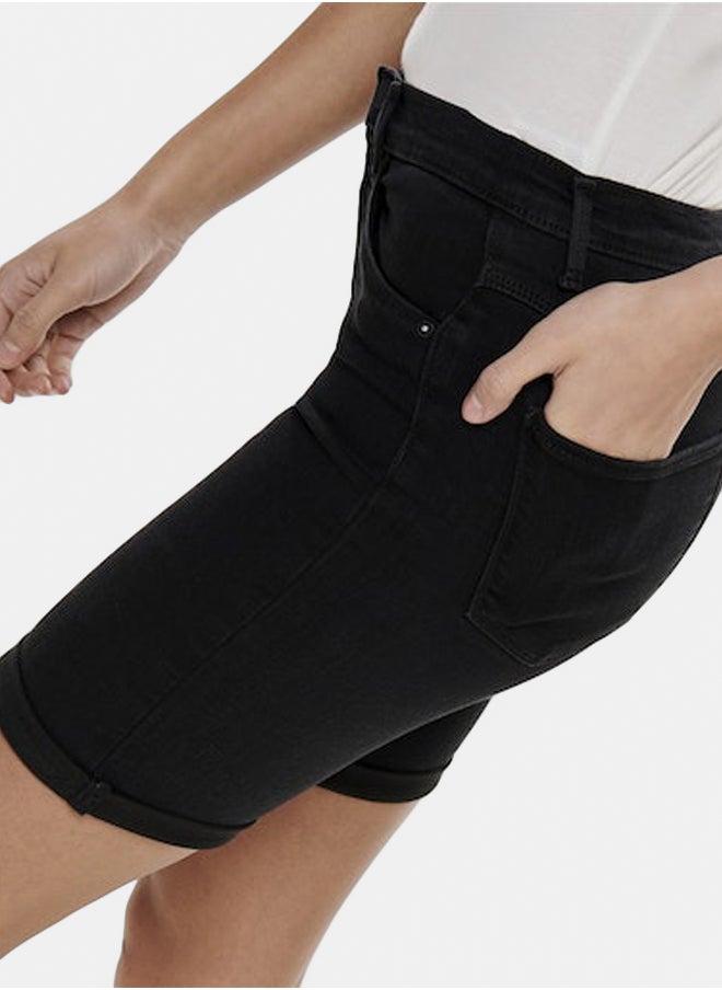ONLY Onlrain Life Mid Long Dnm Shorts Noos  - Image 2