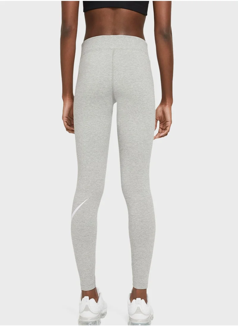 Nike Nsw Essential Swoosh Graphic Leggings