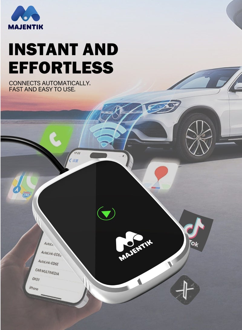 majentik Car Play MM-001  Converts wired connection to wireless between phone and car display. Apple CarPlay and android auto - Image 2