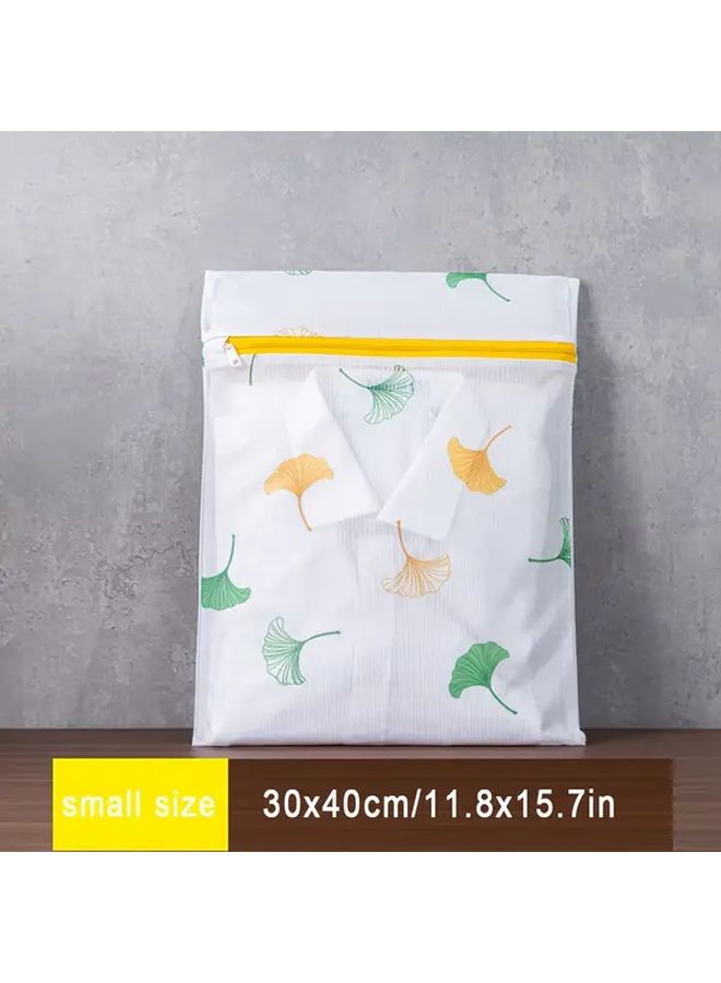3Pcs Durable Polyester Mesh Laundry Bags Set Zippered Travel Pouches For Delicates - Image 2