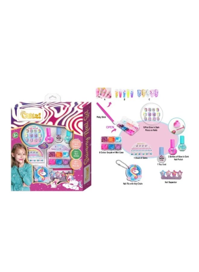 Glitz Scented Fashion Manicure Suite