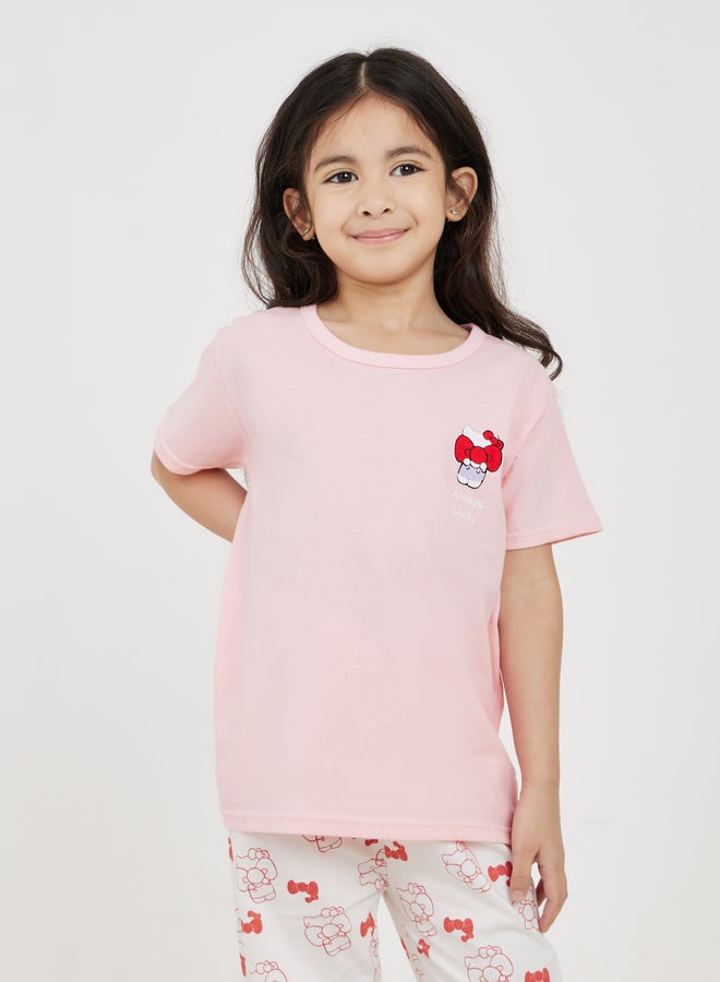 Styli Styli Cartoon Printed T-Shirt and Pant Pyjama Set - Image 2