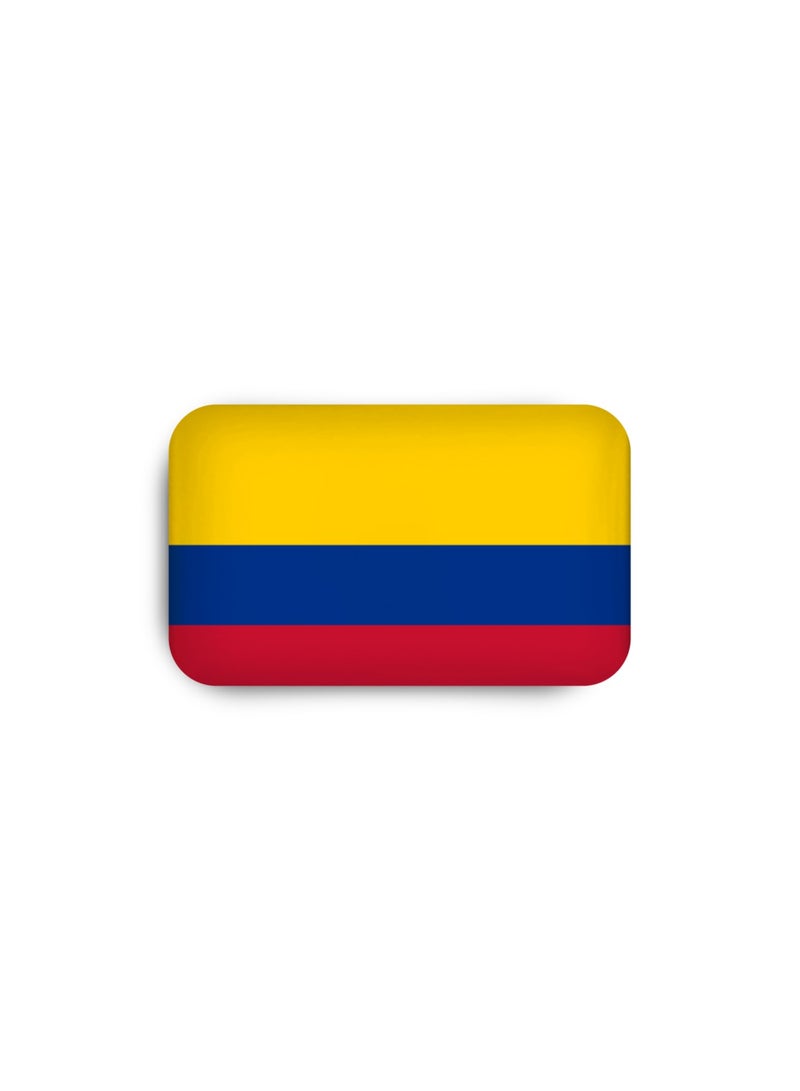 971MEDIA Colombia Flag Magnetic Badge - Image 2