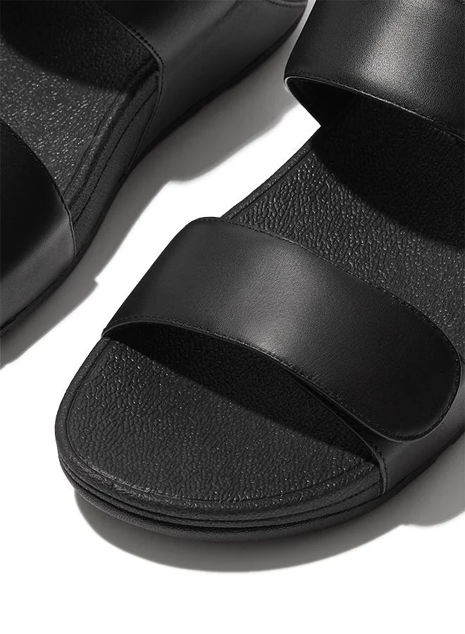 فيت فلوب LULU ADJUSTABLE LEATHER BACK-STRAP SANDALS
