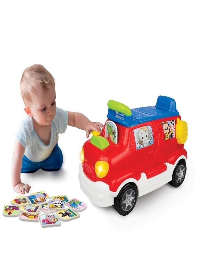 Win Fun -Learn 'N Ride Safari Truck