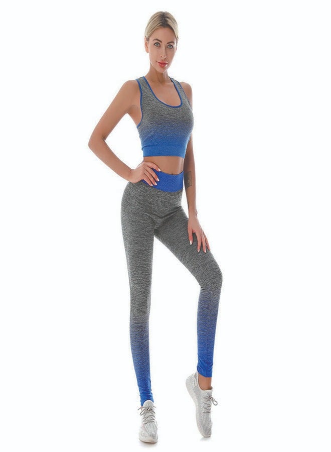 ZCM-HAPPY 2-Piece Gym Running Sports Protective Vest and Pant Set - Image 1