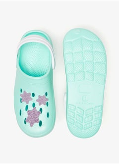 Disney Girls Frozen Applique Detail Clogs  - Image 4