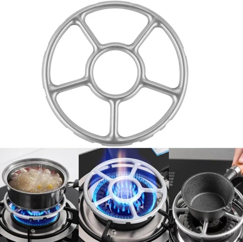 Obedient Universal Gas Stove Stand Ring Coffee Pot Holder, Gas Range Oven Burner Grates Pan Holder Stand Cooker Plate Moka Pot Stand Pan Wok Support Coffee Maker, Gas Hobs, Oven, Kitchen Ring - Image 1