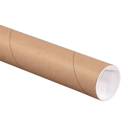 AVIDITI Shipping Tubes 3"W x 20"L, 24-Pack Cardboard Mailing Tube for Packing, Shipping and Mailing 320 - Image 1
