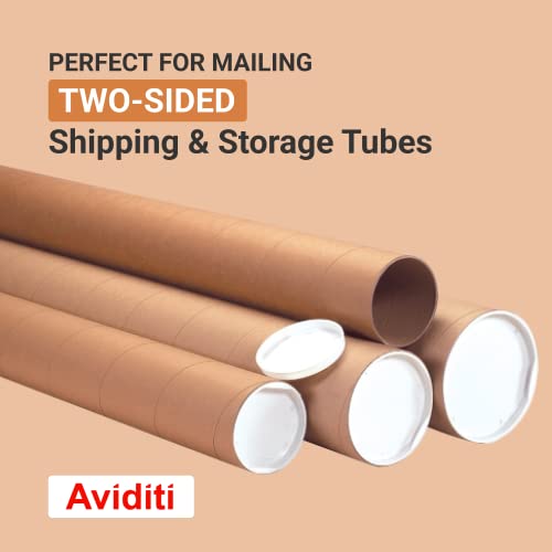 AVIDITI Shipping Tubes 3"W x 20"L, 24-Pack Cardboard Mailing Tube for Packing, Shipping and Mailing 320 - Image 3