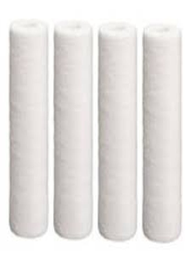 CFS - 4 Pack Polypropylene Sediment Depth Water Filter Cartridges Compatible with Neo-Pure MB-25098-05 Models - Whole House Replacement Filter Cartridge - 5 Micron - 9 7/8" Cartridge