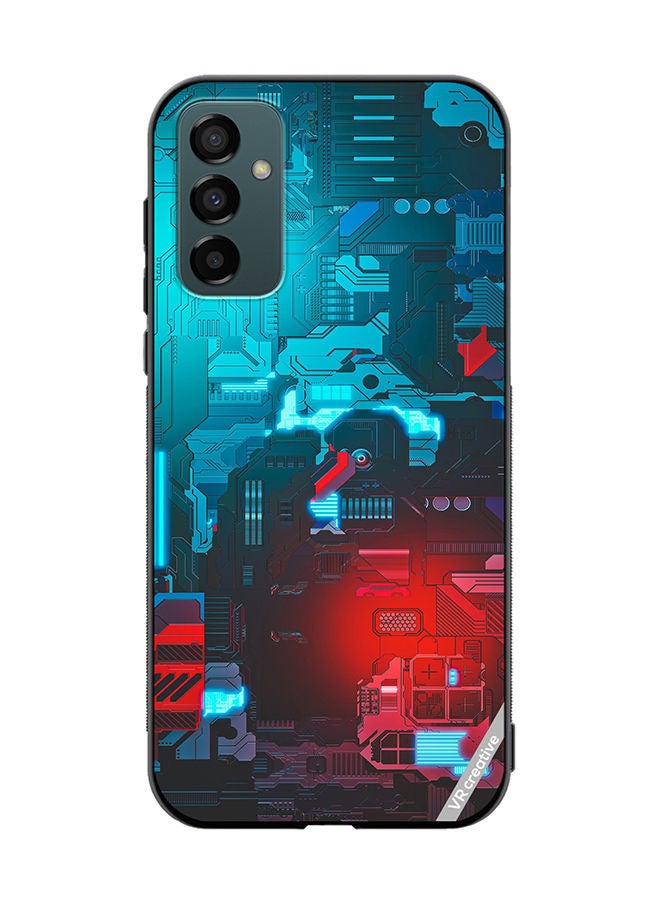 VR CREATIVE Protective Case Cover For Samsung Galaxy M23 Tech M7 Design Design Multicolour - Image 1