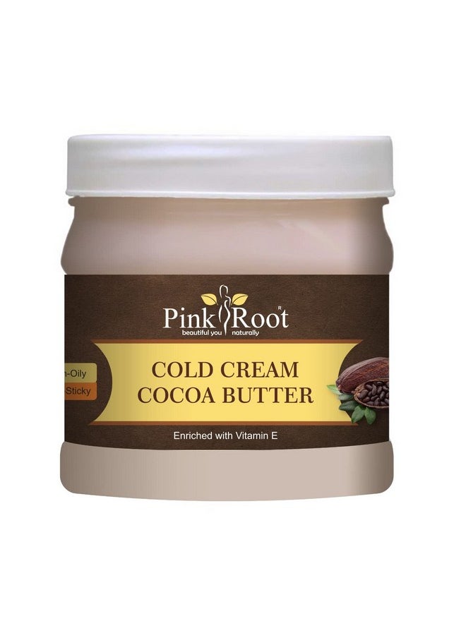 Pink Root Pink Root Charcoal Scrub 500gm with Cocoa Butter Cold Cream 500gm  - Image 3