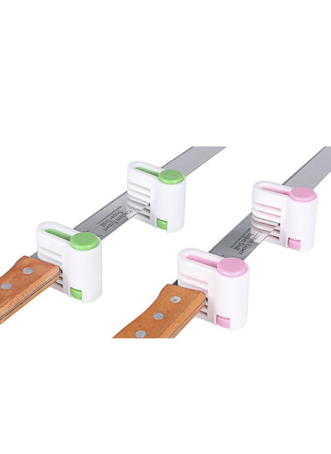 Cake Slicer  4 Pcs Adjustable 5 Cake Layers Leveller Cutter Stratification Auxiliary for Bread Toast Cake for DIY Cake Slicer  Stratification Auxiliary