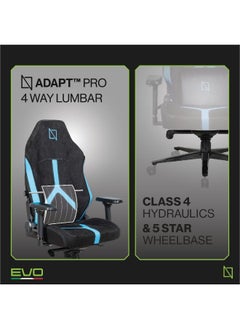 NAVODESK APEX PROMAX EVO EDITION, High Back Computer Gaming Chair with Magnetic 4D Swappable Armrests, Lumbar Pillow & Magnetic Headrest  - Image 3