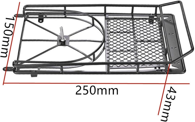 Yurefax RC Crawler Roof Rack Luggage Carrier - Image 2