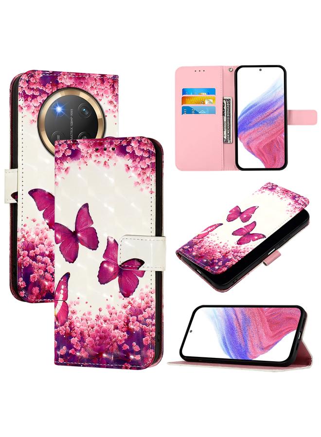 S-TOP Case For Honor X9c 5G 3D Painting Horizontal Flip Leather Phone Case - Image 1