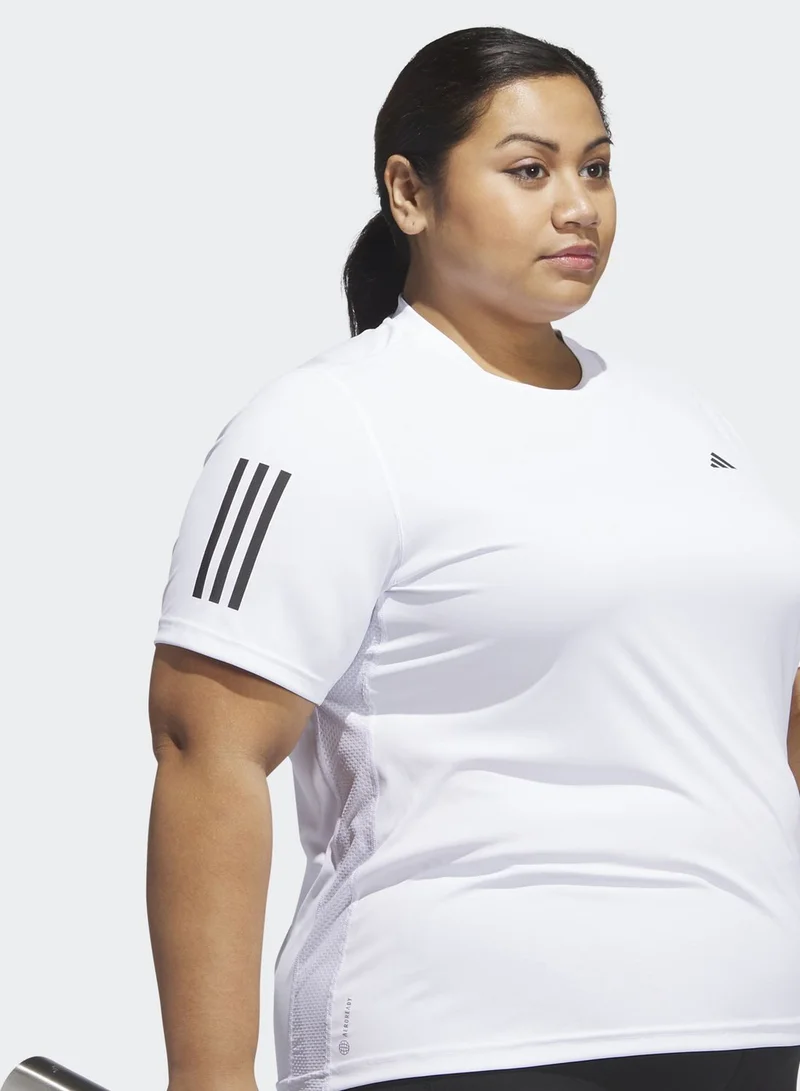 Adidas Own The Run T-Shirt (Plus Size)