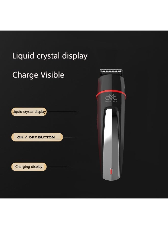 Mulliner PG200D 4-in-1 Grooming Kit | Trimmer, Clipper, Nose & Ear Trimmer, Micro Shaver | 600mAh Lithium Battery - Image 5