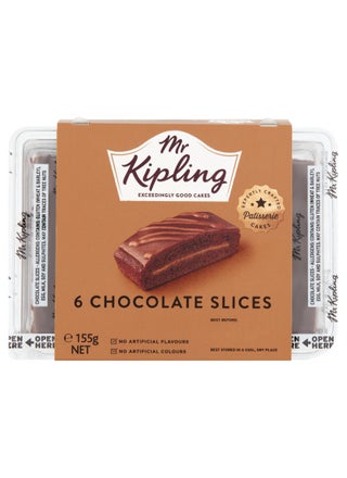 Chocolate Slices – Chocolate Sponge with Chocolate Filling