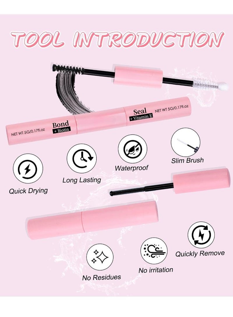 Generic 4 Styles DIY Eyelash Extension Set 378 Clusters, 8-16mm Hybrid Individual Eyelash Curler, Natural Curl Individual Eyelash Set, Segmented False Eyelash, Volume Eyelash  - Image 4