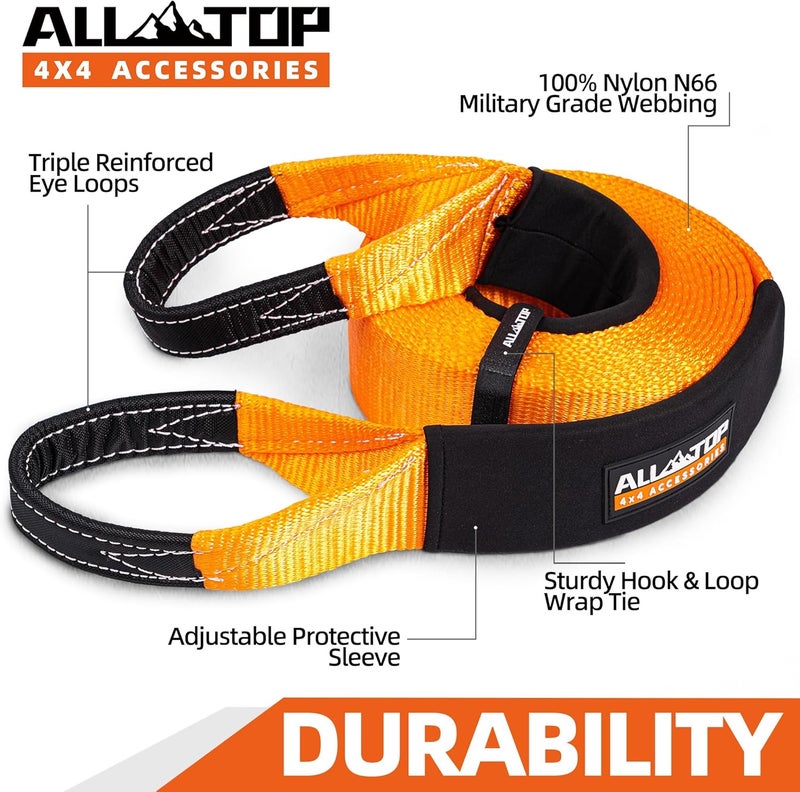 ALL-TOP 30ft Recovery Strap - Image 4