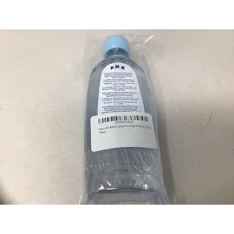 Para Mi Bebe Cologne 8.3 Ounce Blue - Pack Quantity: 1 - Image 3