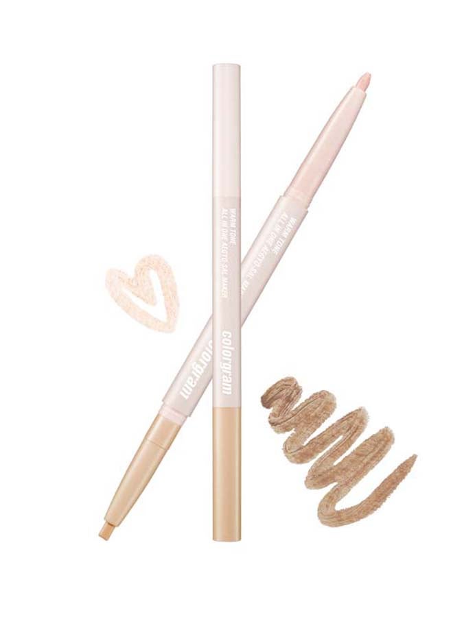 COLORGRAM All In One Aegyo-Sal Maker 01 Warm Tone - Image 2