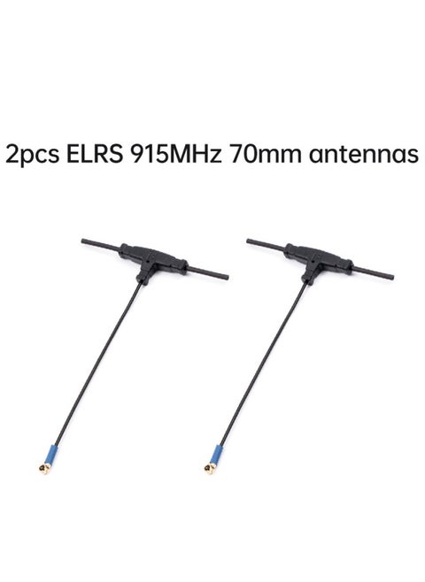 Iflight Commando 8 Remote Control Rocker T-Type Receiver Antenna Black Sheep High Frequency Head Adapter-Color:Small Receiving Antenna (915mhz 70mm (2 Pieces))