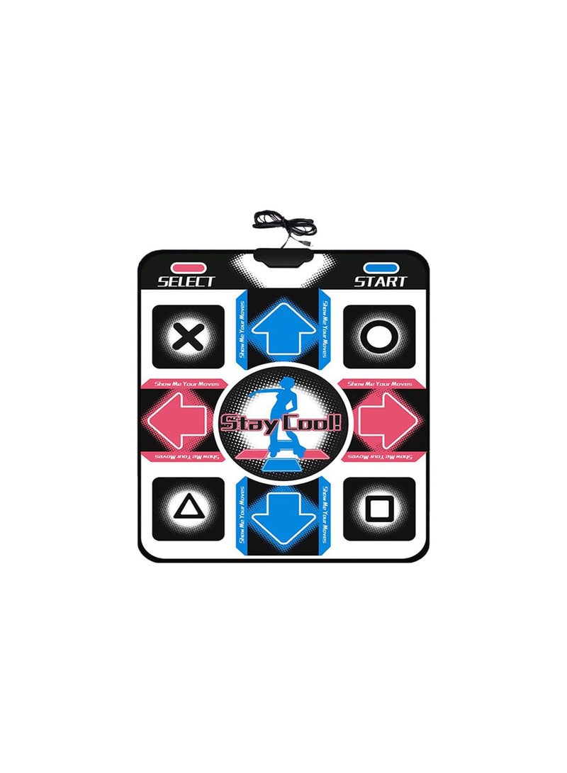 GGOOT USB Dance Mat , Non-Slip Durable Dance Game Mats Wear-resistant Dancing Step Dance Mat Pad Dancer Blanket for PC,Music Mat Floor Electronic Musical Playmat Toys Gifts - Image 1