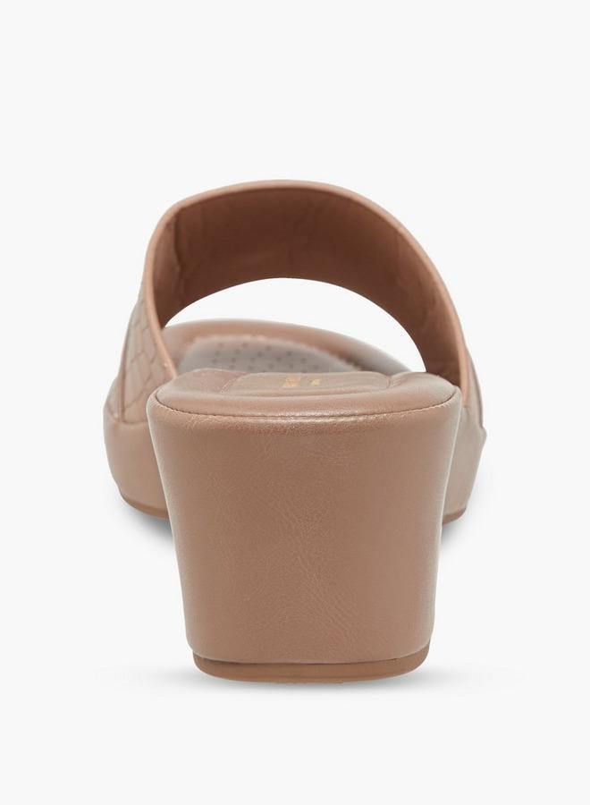 Flora Bella By Shoexpress Women Animal Textured Slip-On Sandals - Image 5