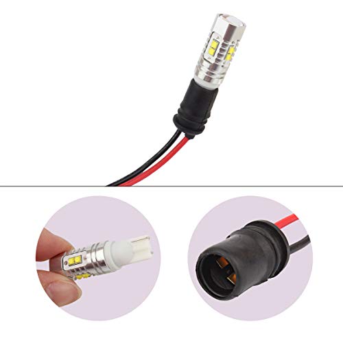 WINKA T10 W5W 194 Bulbs Sockets Pre-Wired Harness Connector Adapter for Auto Car 6PCS - Image 5