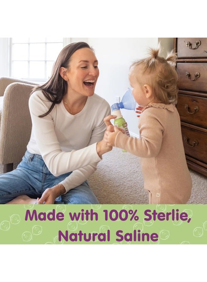 Boogie Micro-Mist Saline Inhaler, Baby Nose Congestion Relief, Nasal Spray for Kids, Pediatrician Recommended, HSA/FSA Eligible, Unscented, 1.7 oz (Pack of 1)  - Image 5