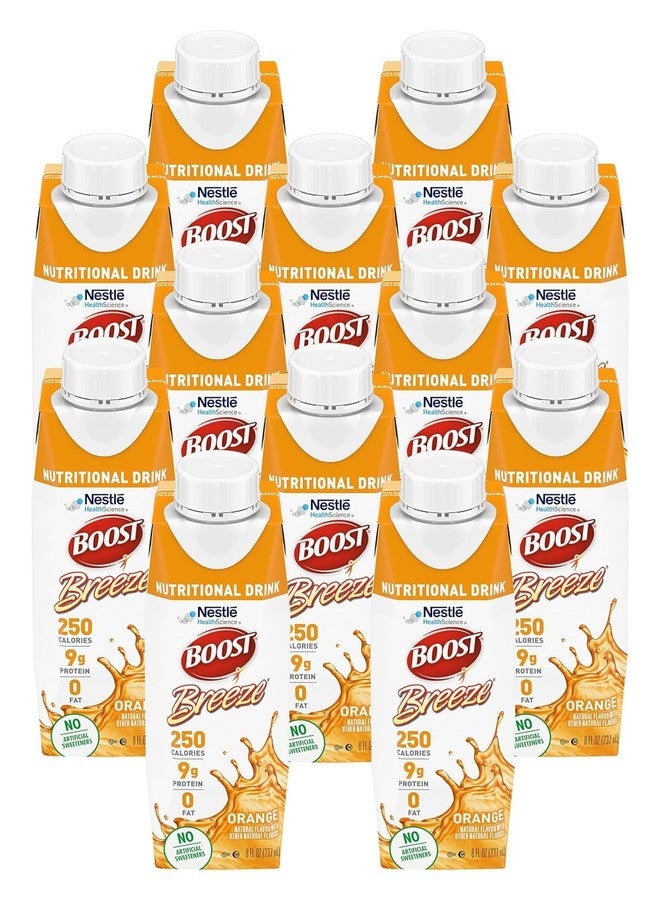 Boost Breeze Nutritional Drink Orange 8 Fl Oz (Pack of 12) - Image 1