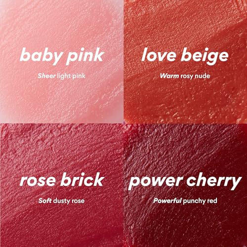 innisfree Dewy Tint Lip Balm with Hyaluronic Acid & Ceramides, Korean Hydrating Tinted Balm, Baby Pink Shade - Image 5