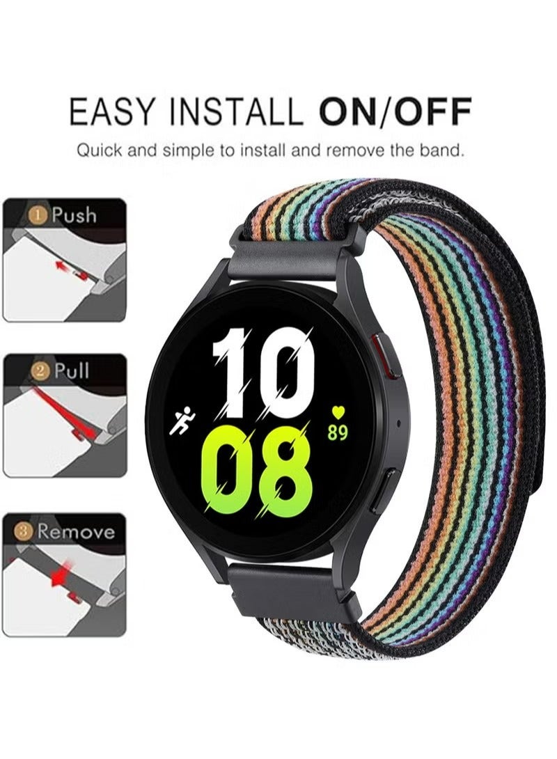 X-level Compatible With Huawei Watch Bands 22mm Band With Soft Breathable Comfortable Woven Wristbands For Huawei Watch GT 3 46mm/Huawei Watch 4/GT4 46mm Breathable & Washable Strap Replacement Wrist Strap - Image 5