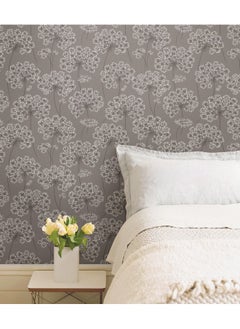 Nu1693 Angelica Peel & Stick Wallpaper Grey - pzsku/ZC8D982730590BB58DEE2Z/45/_/1720090634/f21c091f-386d-4ad3-b79f-70e51dd426e6