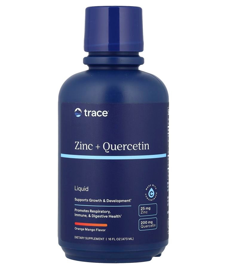 Liquid Zinc + Quercetin Orange Mango 16 fl oz (473 ml)