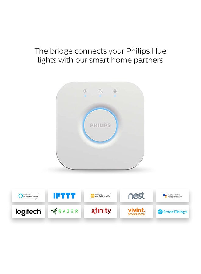Philips Hue Bridge 3W 5V 2.4GHZ, 88mm x 88mm x 26mm White - Image 3