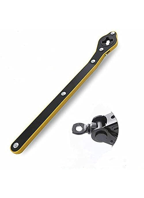 LUTIFIX LUTIFIX 360 Car Jack Ratchet Wrench Universal Automotive LaborSaving Wrench Scissor Jack Lift Speed Handle Tool Jack Lug Handle ToolTire Wheel Wrench Insulation Protection  - Image 3
